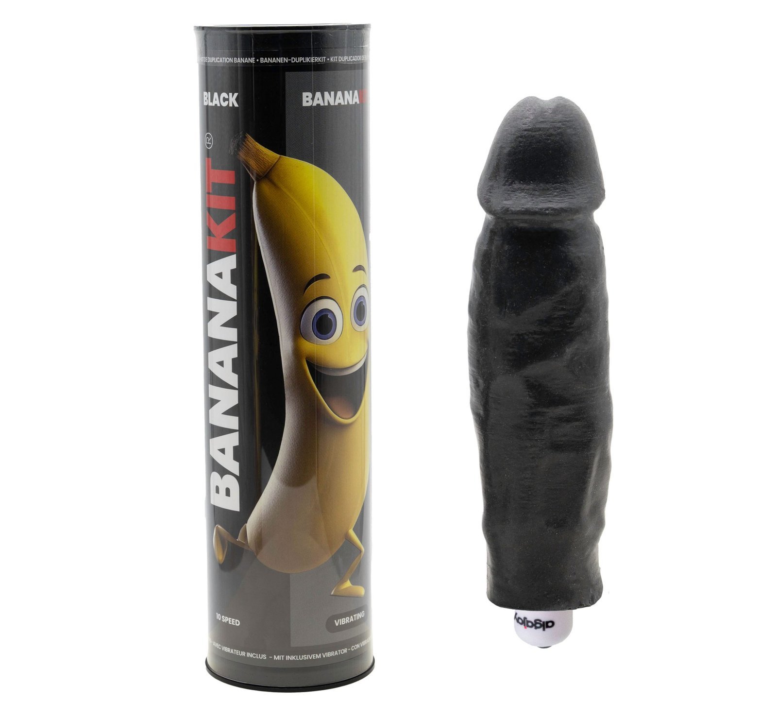 Bananakit Black — finished silicone clone