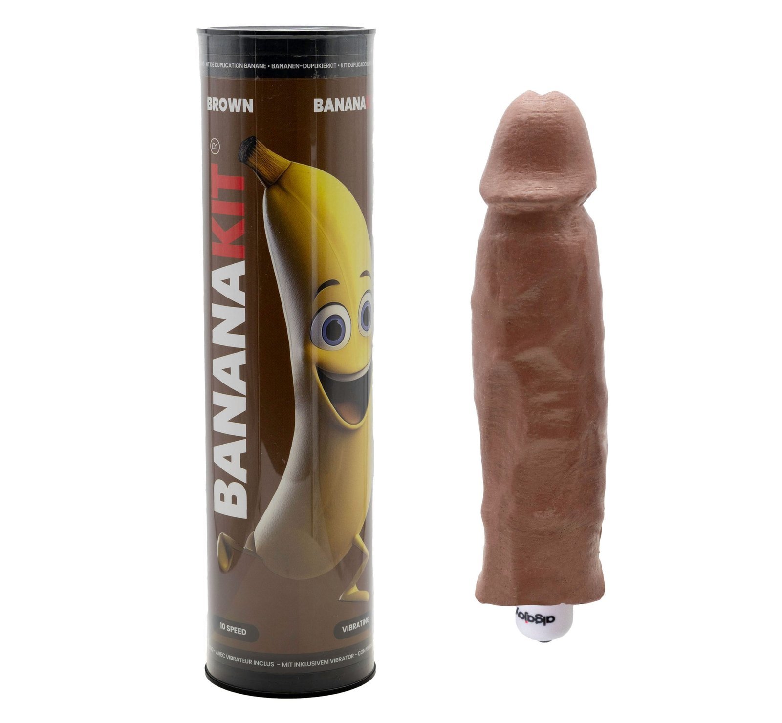 Bananakit Brown — finished silicone clone