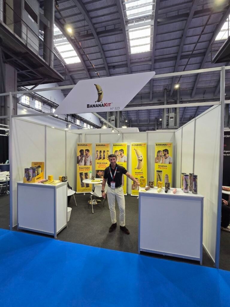 Bananakit 4-color line on display at the booth during EroSpain Barcelona 2026